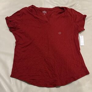 Soho Women's Rich Red Short Sleeve Tee